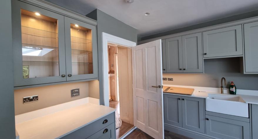 New kitchen installation, Liverpool