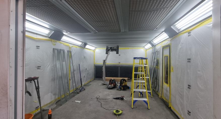 LED Tube Lamps - P-MAX Accident Repair Centre, Liverpool